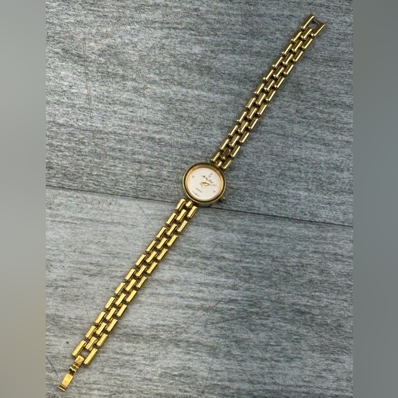 VTG Mathey Tissot Quartz Swiss One Jewel Harley Ronda SA Gold Watch Hong Kong - Picture 16 of 16